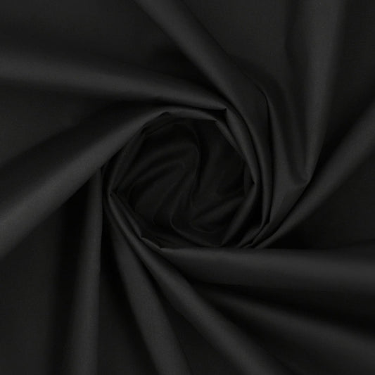 Pure Premium Cotton Fabric – Black