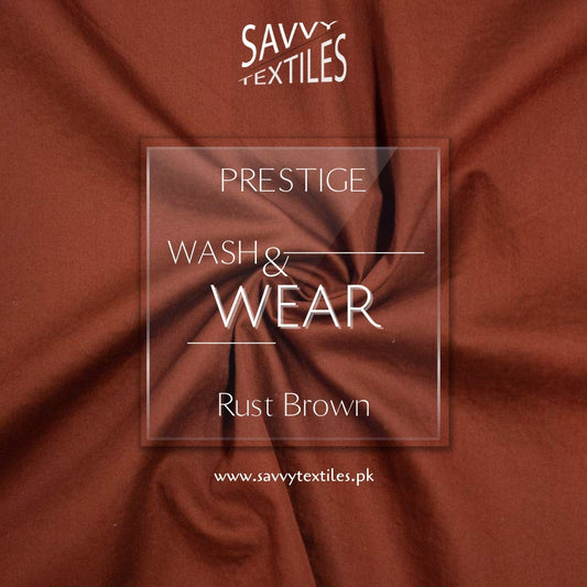 Prestige Wash & Wear - Rust Brown