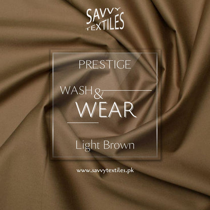 Prestige Wash & Wear - Light Brown