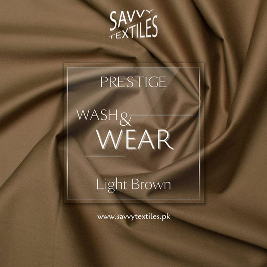 Prestige Wash & Wear - Light Brown
