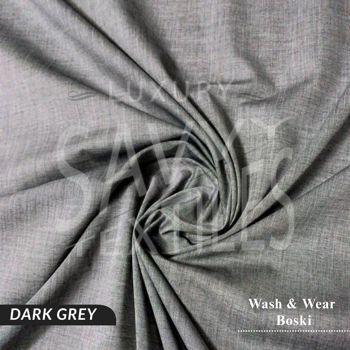 Premium Wash & Wear Savvy Boski - Dark Grey