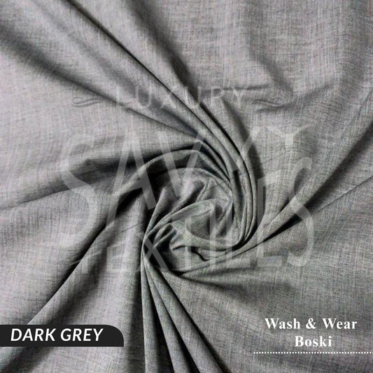 Premium Wash & Wear Savvy Boski - Dark Grey