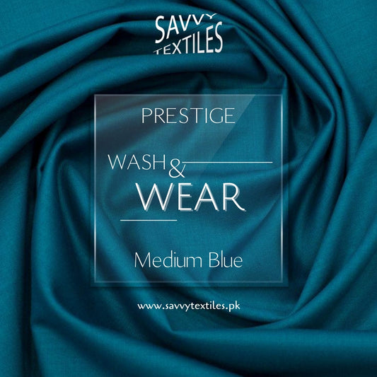 Prestige Wash & Wear - Medium Blue