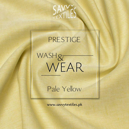 Prestige Wash & Wear - Pale Yellow