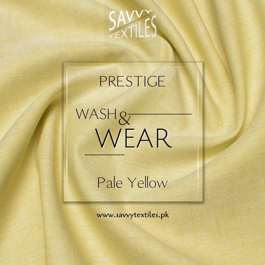 Prestige Wash & Wear - Pale Yellow