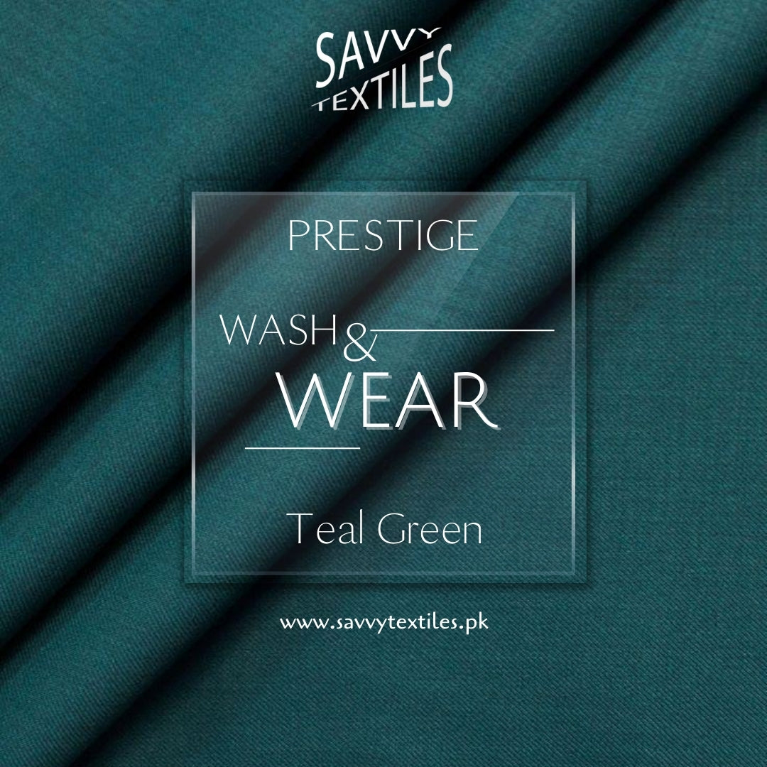Prestige Wash & Wear - Teal Green