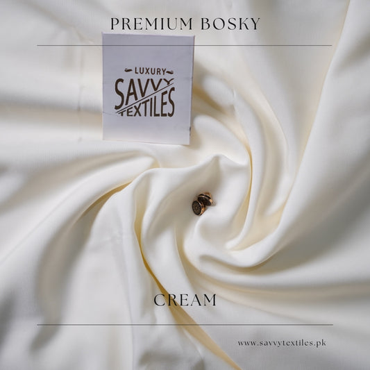 Premium Turkish Bosky - Cream