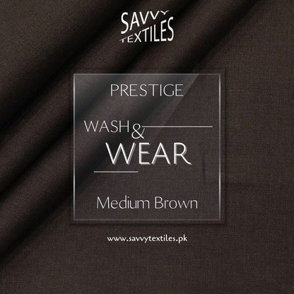 Prestige Wash & Wear - Medium Brown