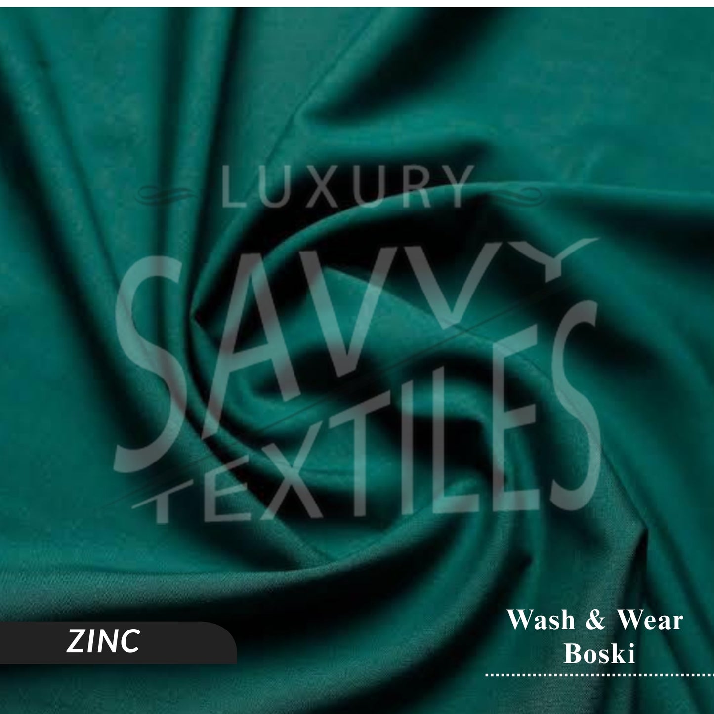 Premium Wash & Wear Savvy Boski - Zinc
