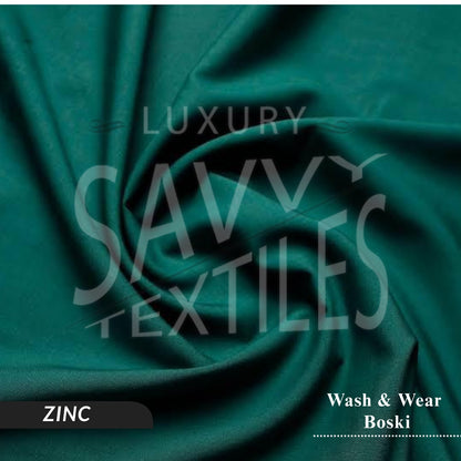 Premium Wash & Wear Savvy Boski - Zinc