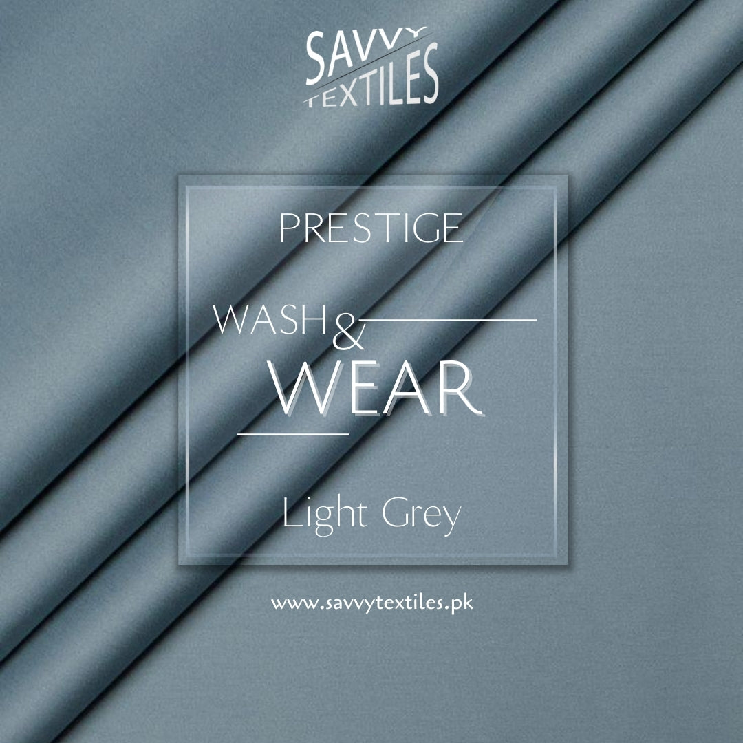 Prestige Wash & Wear - Light Grey