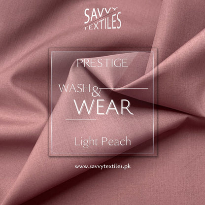 Prestige Wash & Wear - Light Peach