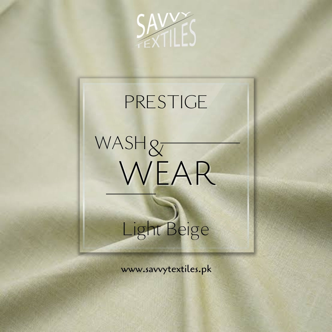 Prestige Wash & Wear - Light Beige