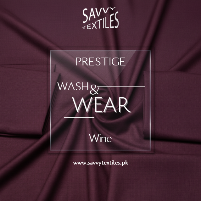 Prestige Wash & Wear - Wine