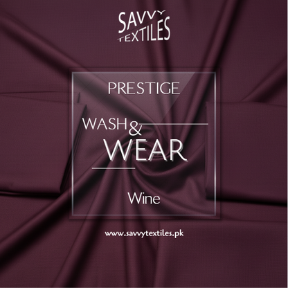 Prestige Wash & Wear - Wine