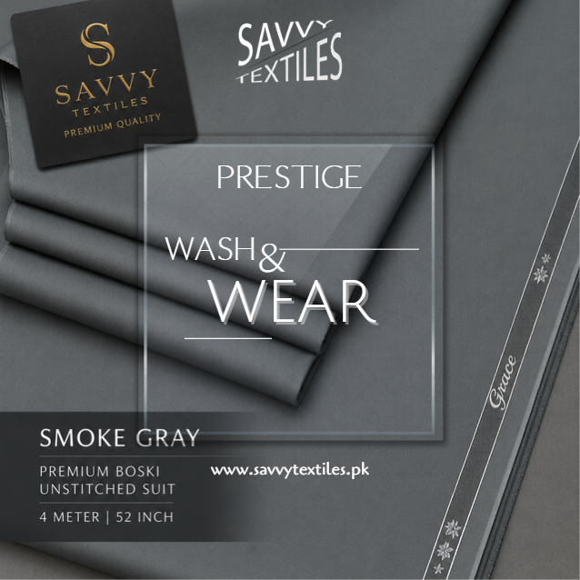 Prestige Wash & Wear - Smoke Grey