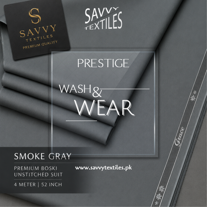 Prestige Wash & Wear - Smoke Grey