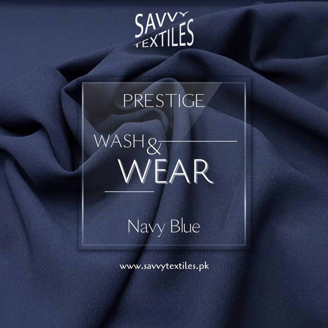 Prestige Wash & Wear - Navy Blue
