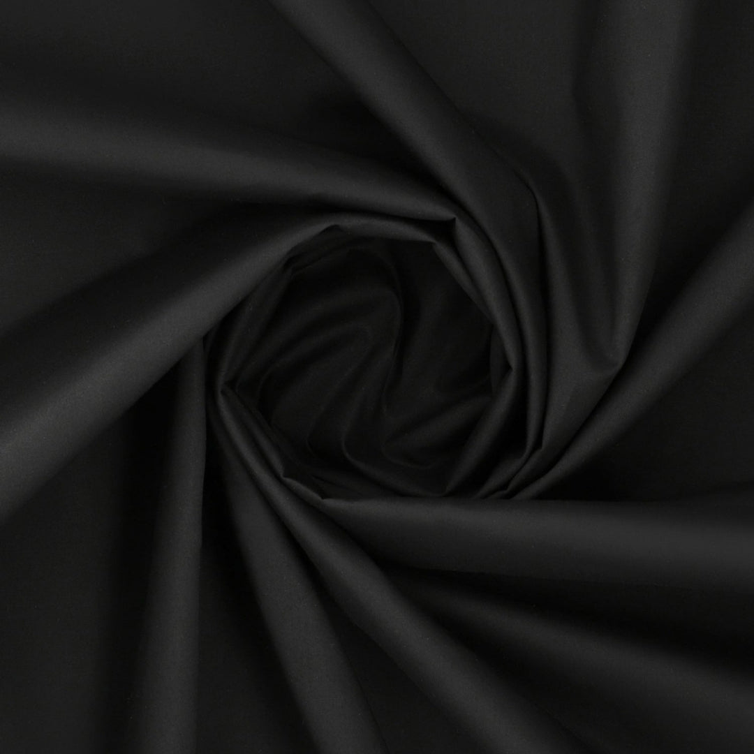 Pure Premium Cotton Fabric – Black
