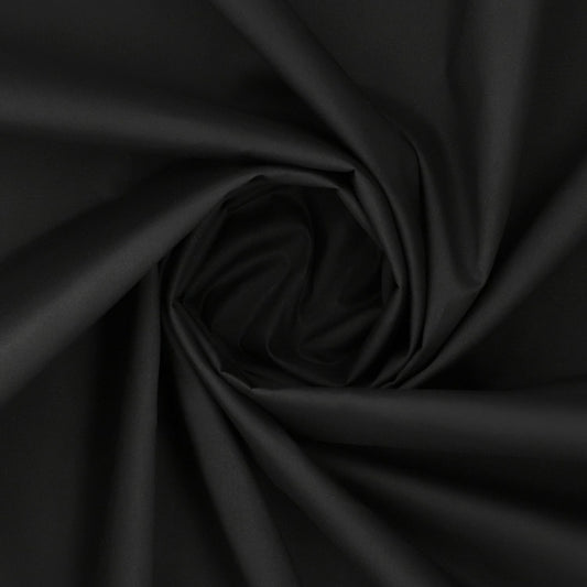Pure Premium Cotton Fabric – Black