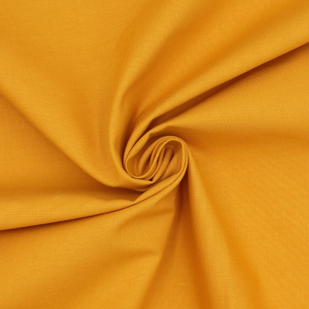 Pure Premium Cotton Fabric – Mustard