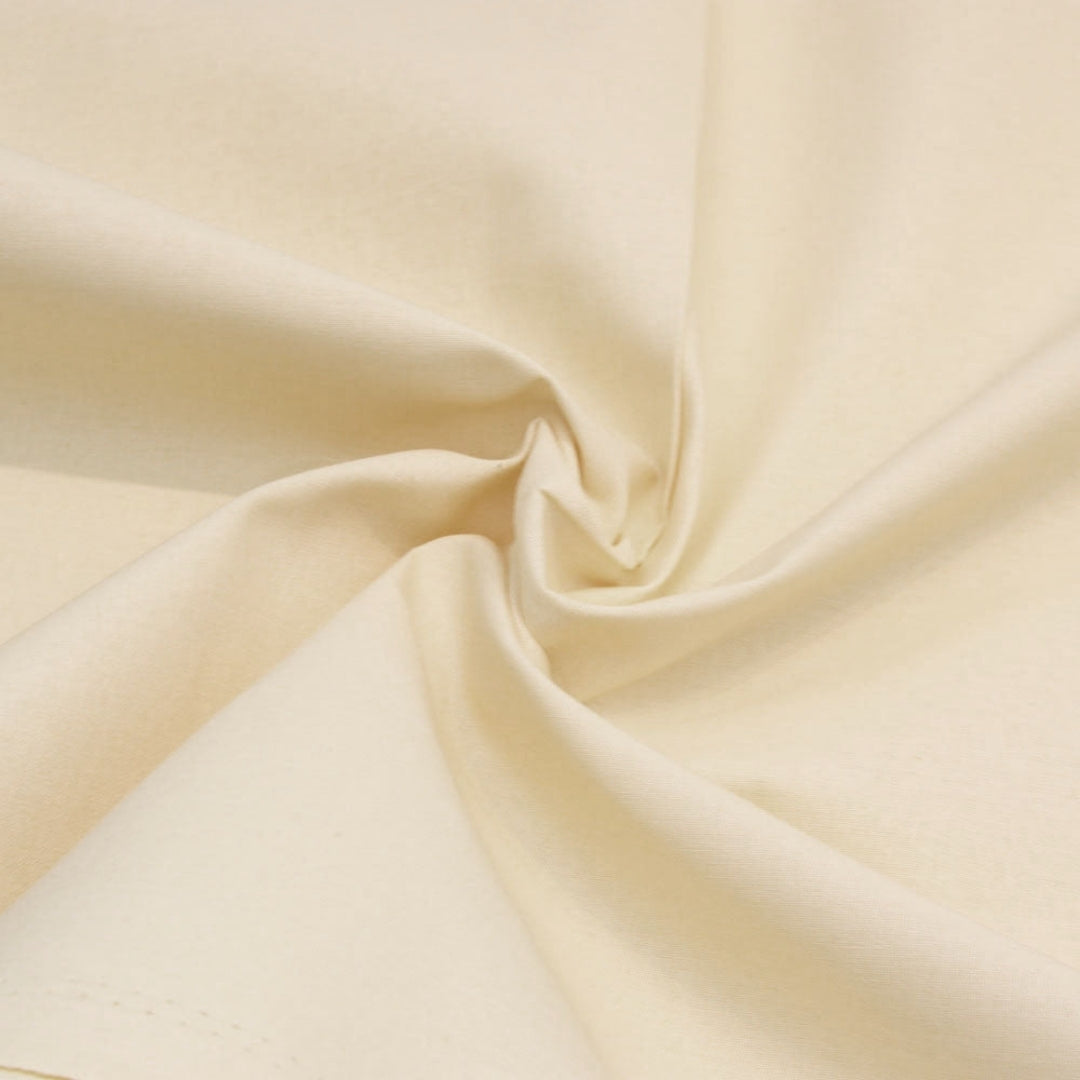 Pure Premium Cotton Fabric – Cream