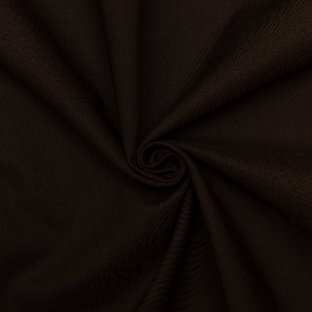 Pure Premium Cotton Fabric - Dark Brown