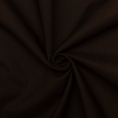 Pure Premium Cotton Fabric - Dark Brown