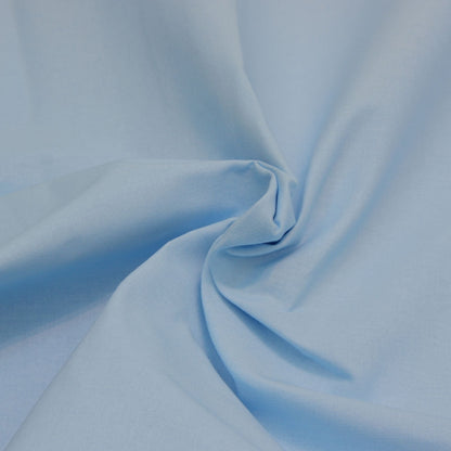 Pure Premium Cotton Fabric – Sky Blue